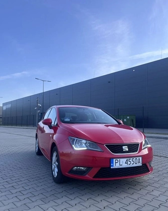 Seat Ibiza cena 39700 przebieg: 77621, rok produkcji 2017 z Leszno małe 79